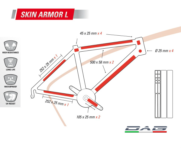 Zefal Skin Armor L Protezione telaio